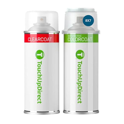 Car Paint Touch Up Spray Kit (Aerosol Spray - Essential Kit / Electric Storm Blue)