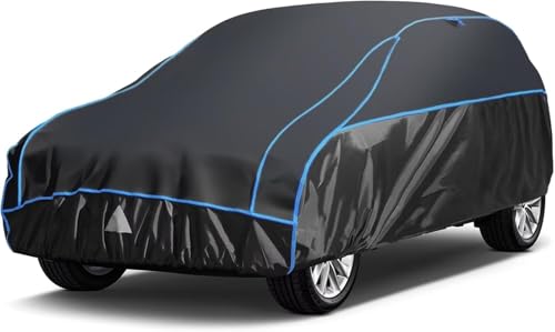 Hail Protector Car Cover for SUV (Black Blue / B6-Length 191 inch to 201 inch)