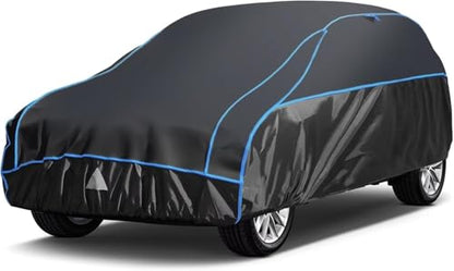 Hail Protector Car Cover for SUV (Black Blue / B6-Length 191 inch to 201 inch)