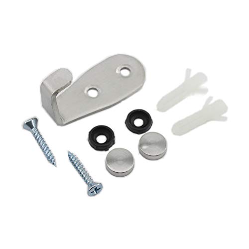 Stainless Steel Coat Hooks (L Shape Small: 48*21*24mm)