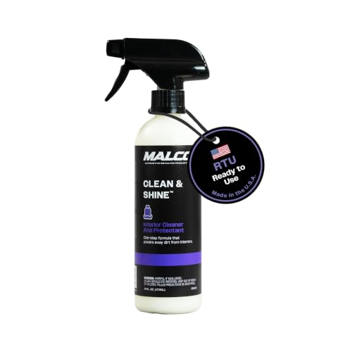 Clean & Shine Interior Car Cleaner and Dressing Spray (16 Fl Oz (Pack of 1))