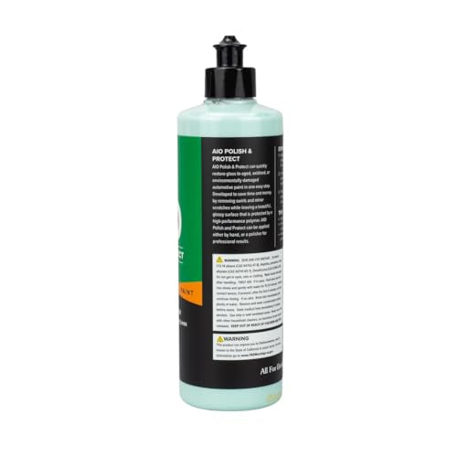 All-in-One Polish & Protect, 16oz | Synthetic Polymer Formula, Removes Swirls & Oxidation, Gloss Finish | Paint Correction & Protection (16oz)