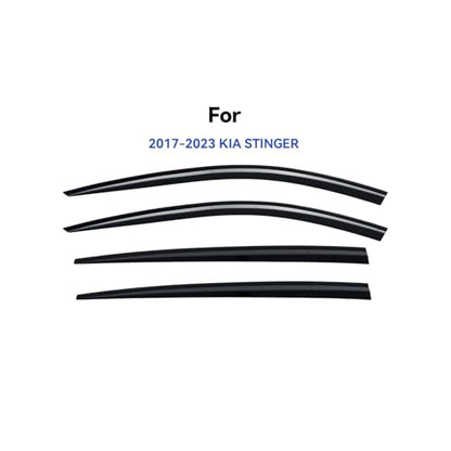 Window Visors Rain Guards for 2017 (2017-2023 Kia Stinger)