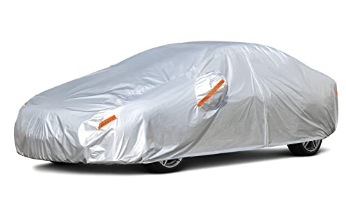 Sedan Car Cover Waterproof All Weather (C9 For Sedan-Length ( 186-193 inch ))
