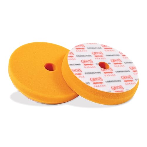 Orange Foam Correcting Pads for Car Polishing and Detailing (5.5" Pads (Set of 2))