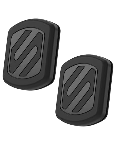 Extra Strength Magnetic 3M Flush Mount Phone Holders for Your Car Dashboard and Flat Surfaces (Extra Strength - Adhesive Flush / 2 Pack)