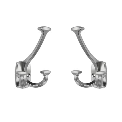 Large Wall Double (Brushed Satin Nickel / 1 Inch(23mm)Hole Center)