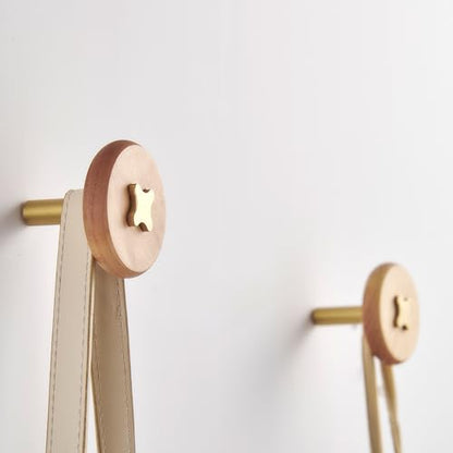 Solid Brass & Maple (Maple)