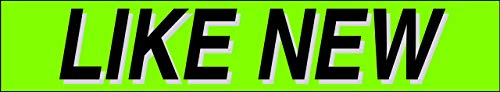 Ez line Vinyl Windshield Stickers 3 Dozen 15 Inch Chartreuse Slogan Dealership Pro Pack for Car Lots (EZ115-Pack2)