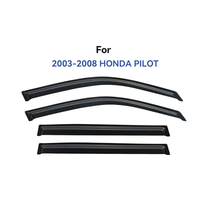 Window Visors Rain Guards for 2003 (2003-2008 Honda Pilot)