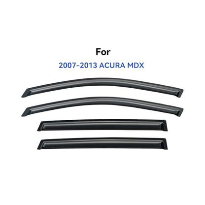 Window Visors Rain Guards for 2007 (2007-2013 Acura MDX)