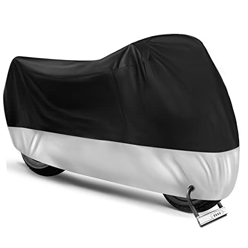 Motorcycle Cover Waterproof Outdoor with Lock (us-2xl)