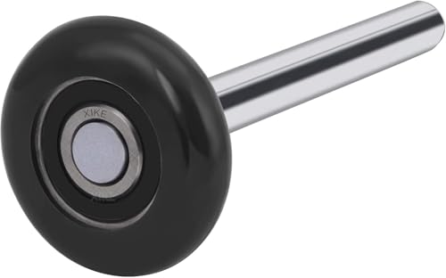 12 Pack Black 2" Nylon Garage Door Roller 4" Stem (12 Pack / Black)