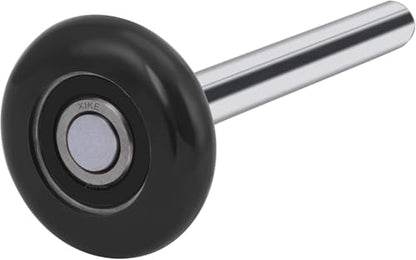 12 Pack Black 2" Nylon Garage Door Roller 4" Stem (12 Pack / Black)