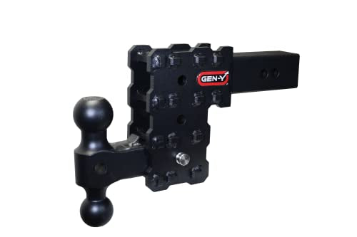 Phantom X 5" Drop Hitch Ball Mount 2.5" Receiver 16 (5" Drop)
