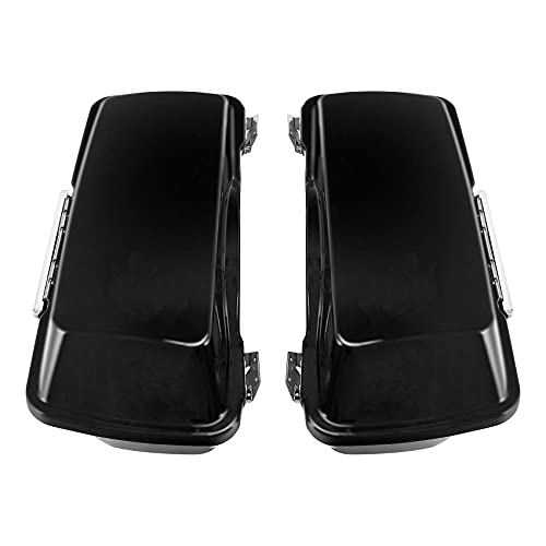 Motorcycle Saddle bags Hard Saddlebags For Harley Touring 1993 (Matte Black# / Standard)