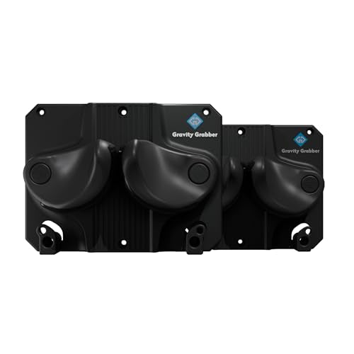 Ultimate Ski & Snowboard Wall Storage Rack (Black / Two Pack)