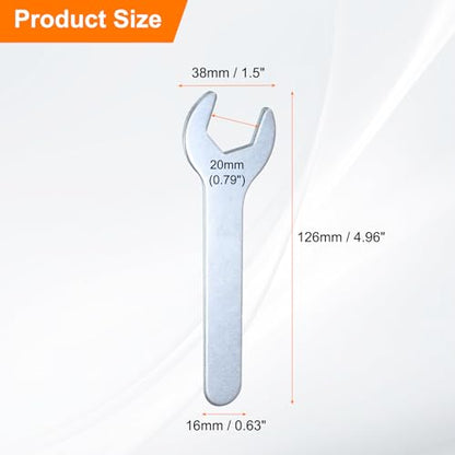 10pcs Small Wrench 20x126x2.8mm Metric U (20x126x2.8mm)