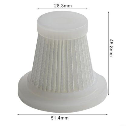 for MINI Vacuum Cleaner Filter Element Replacement Parts Washable Screen for Compatible For Car Cordless Vacuum Home Cleaning Maintenance Accessories Vacuum Handheld Upright Filter (3 PACK)