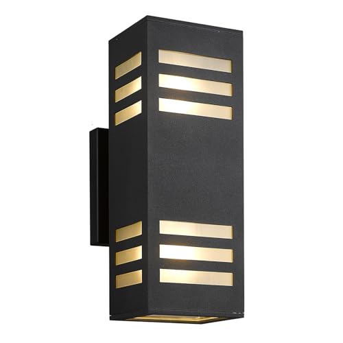 Porch Lights Outdoor Modern (Black/Modern 1 / 13inch (1 lamp))