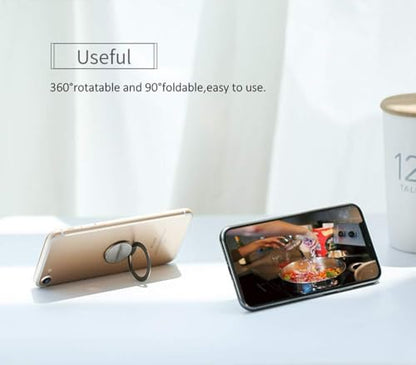 World's Slimmest Phone Ring Holder (Black)