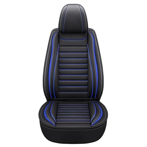 Leather Car Seat Covers Full Set (Blue/Full Set)