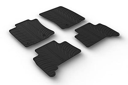 Rubber Floor Mats for Toyota 4Runner (Black / Floor Mat)