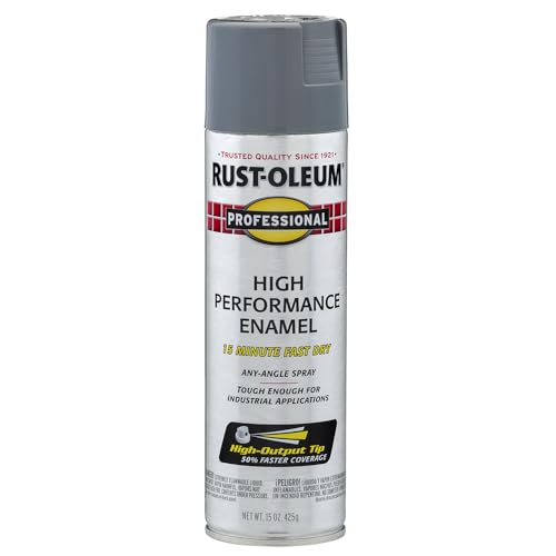 7515838 6PK Professional High Performance Enamel Spray Paint (Aluminum / 14 Ounce (Pack of 6))