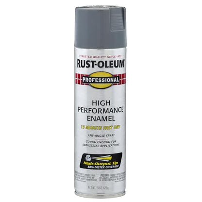 7515838 6PK Professional High Performance Enamel Spray Paint (Aluminum / 14 Ounce (Pack of 6))