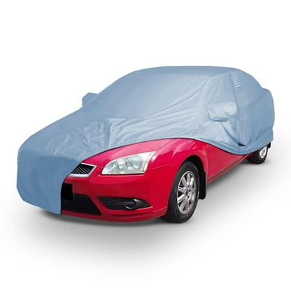 Car Cover Waterproof All Weather for 2000 (19. Focus Sedan 2000-2018 / Sky Gray)