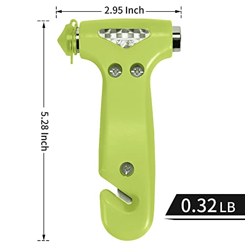 2 Pack Car Safety Hammer (Green)