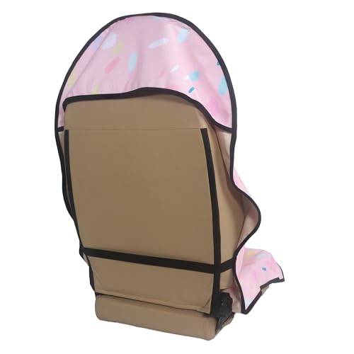 Car Seat Cover Protector Front Seats (1Pcs Front Seat Towel / Pink Marbling)