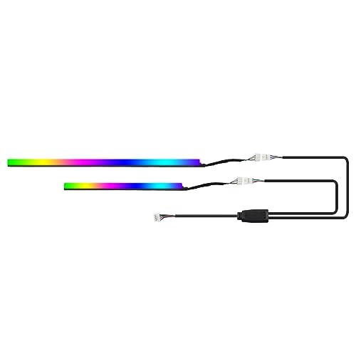 Dreamcolor Acrylic Interior Car Light Automotive Ambient Light Kits with APP Control 16 Million Color Fiber Optic Car LED Strip Light