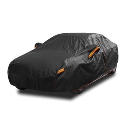 6 Layer Heavy Duty Car Cover Waterproof All Weather Size C1 (1-C1 Fit Sedan, Length up to 178 inch)