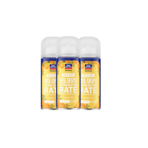 Glodway Whole Car Air Refresher Spray (6 Ounce (Pack of 3) / Orange)