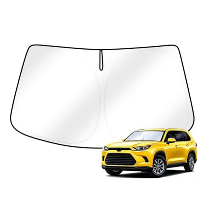 Windshield Sun Shade for 2024 (1PCS Toyota Grand Highlander 2024-Present)