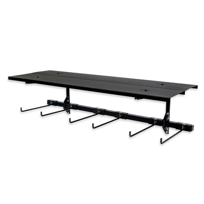 Chair Storage Rack with Storage Shelf (Triple + Shelf)