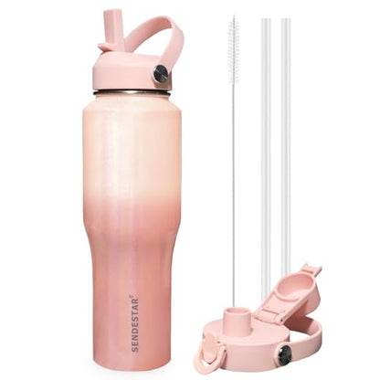 40oz Stainless Steel Water Bottle (Laser G Pink / 40 Ounces)