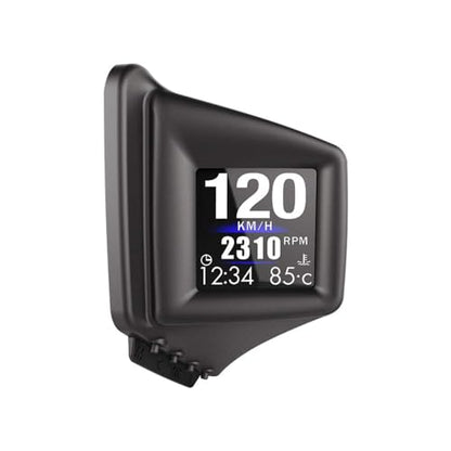 Head Up Display for Car Digital Speedometer Display GPS+OBD2 Dual System Smart Gauge MPH Clock RPM Over Speed Alarm Odometer for All Vehicle (A401 Connection)