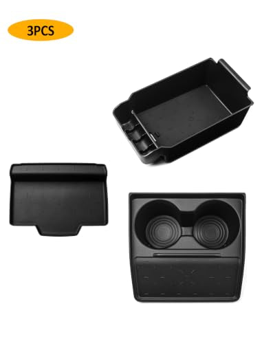 3PCS Center Console Organizer for Mazda CX5 2026 Accessories (3pcs)
