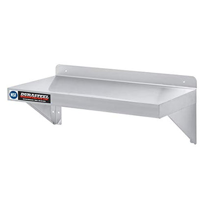 Stainless Steel Wall Mount Shelf 24" Wide x 14" Deep Commercial Grade (14 x 24 inch)