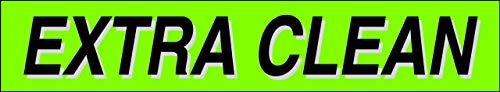 Ez line Vinyl Windshield Stickers 3 Dozen 15 Inch Chartreuse Slogan Dealership Pro Pack for Car Lots (EZ115-Pack5)