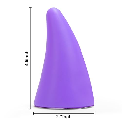 Car Roof Decoration 3D Devil Horn Stickers (Fashion Purple)