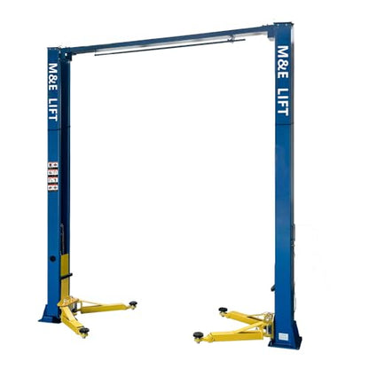 ME 9000lbs 2 Post Lift Clearfloor Lifts Max. Lifting Height 74.8" 2 Post Car Lift Auto Lift Car Hoist for Home Shop Garage (ME-M90-220V)