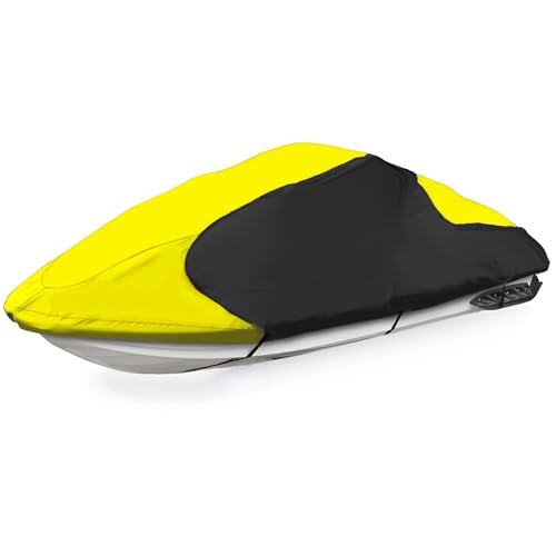 Jet Ski Cover (Yellow/Black / Fits Stand-up)
