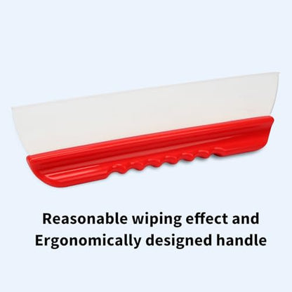 2 Pack 12inch car Squeegee (Red--2p)
