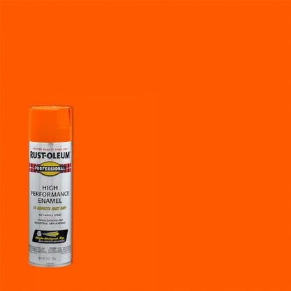 Professional High Performance Gloss Safety Orange Spray Paint (Gloss Safety Orange / 15 Ounce (Pack of 1))
