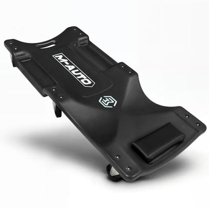Mechanic Roller Creeper with Padded Headrest (Black / 40")