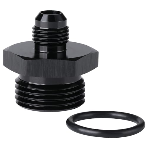 6AN Male Flare to 12AN ORB O (6AN to 12AN ORB / Black - 1PC)