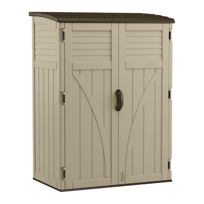 Outdoor Storage Shed (Taupe)